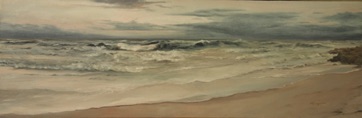 After the Storm - Alabama 
Point
oil on canvas
12” x 36”